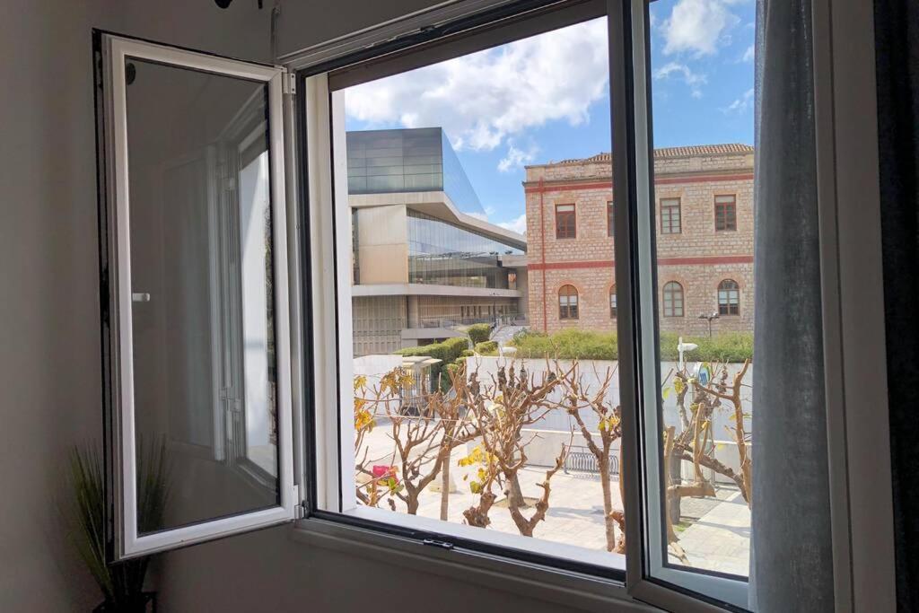 Acropolis View Huge Apartment - Centrally Located Aten Exteriör bild